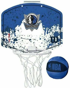NEW Koš za košarko Wilson Dallas Mavericks Mini Modra