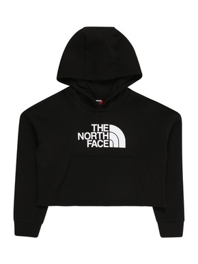 Otroški pulover The North Face črna barva