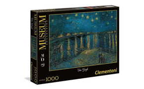 Clementoni 39344 Van Gogh: Starry Night Over The Rhone sesatvljanka