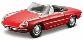 Bburago 1:32 Alfa Romeo Spider (1966) Rdeča