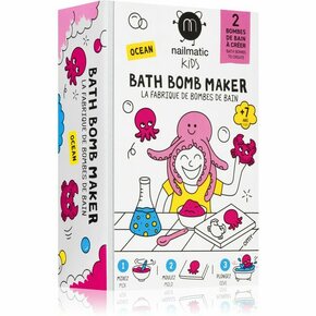 Nailmatic Bath Bomb Maker set za izdelavo šumečih kroglic za kopel Ocean