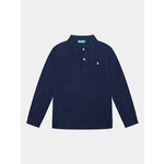 United Colors Of Benetton Polo majica 3089C300Z Mornarsko modra Regular Fit
