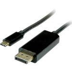 Value kabel USB TipC-DisplayPort 2m 4k črn 11.99.5846-10