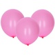 Napihljiv balon 30cm - set 10 kom, roza