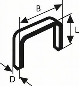 Bosch Ploščata žična sponka tipa 57