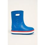 Crocs Dežni škornji čevlji za v vodo modra 33 EU Crocband Rain Boot Kids