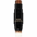NUDESTIX Paličica za oči, lica in ustnice Nudies Matte Bronze (All Over Bronze Color ) (Odstín Deep Maple, Eh)