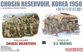 Model Kit figurky 6811 - Kitajski prostovoljci proti ameriškim marincem
