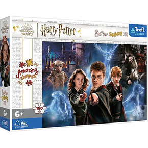 Puzzle 160 XL Super Shape - Čarobni svet Harryja Potterja / Warner Harry Potter and the Hal