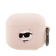 Karl Lagerfeld Karl Lagerfeld Silikonski ovitek NFT Choupette Head 3D - AirPods 3 (roza)