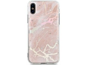 OSTALO Silikonski ovitek marmor za iPhone 11 pro max - roza
