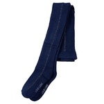 vidaXL Otroške hlačne nogavice mornarsko modre 128