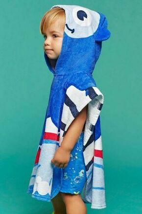 Otroška bombažna brisača Mayoral - modra. Brisača iz kolekcije Mayoral. Model je izdelan iz bombažnega materiala.