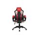 Bytezone Racer Pro gamerski stol, črn, siv, rdeč