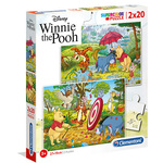 WEBHIDDENBRAND CLEMENTONI Puzzle Winnie the Pooh 2x20 kosov