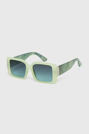 Sončna očala Jeepers Peepers zelena barva - zelena. Sončna očala iz kolekcije Jeepers Peepers. Model s toniranimi stekli in okvirji iz plastike. Ima filter UV 400.