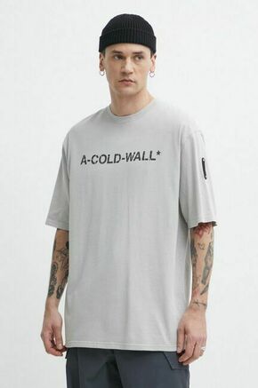 Bombažna kratka majica A-COLD-WALL* Overdye Logo T-Shirt moška