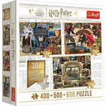 Trefl Puzzle Harry Potter: Turnir treh čarovnikov, Bradavičarke in Bradavičarke 400 + 500 + 600 kosov