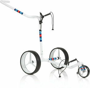 Jucad Carbon 3-Wheel White Ročni voziček za golf