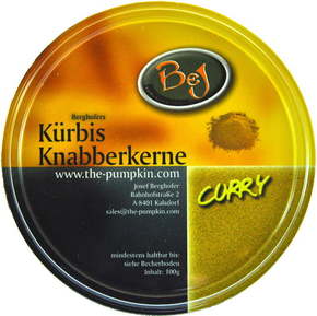 Berghofer Josef Bučna semena z okusom curry - 100 g