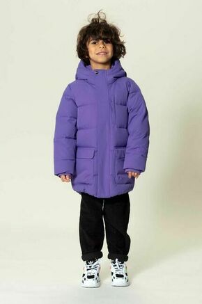 Otroška jakna Gosoaky TIGER EYE vijolična barva - vijolična. Otroška jakna iz kolekcije Gosoaky. Podložen model