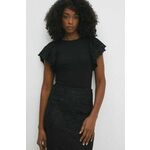 Majica Answear Lab ženska, črna barva - črna. Bluza iz kolekcije Answear Lab izdelana iz pletenine. Kolekcija je na voljo izključno na Answear.Si.