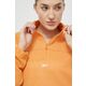 Bluza Reebok ženska, oranžna barva - oranžna. Mikica iz kolekcije Reebok. Model izdelan iz zelo elastične pletenine. Nežen material, prijeten na dotik.