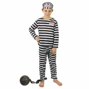 WEBHIDDENBRAND Otroški kostum zapornika (S) e-paket