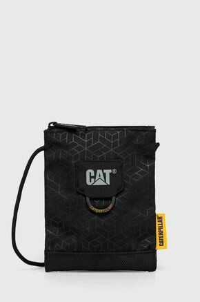 Torbica za pas Caterpillar črna barva - črna. Majhna torbica za pas iz kolekcije Caterpillar. Model na zapenjanje