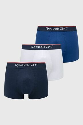 Boksarice Reebok moški - modra. Boksarice iz kolekcije Reebok. Model izdelan iz elastične pletenine. V kompletu so trije pari.
