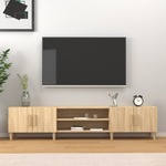vidaXL TV omarica sonoma hrast 180x31,5x40 cm inženirski les