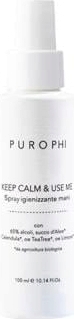 "PUROPHI Keep Calm &amp; Use Me razpršilo za roke - 100 ml"