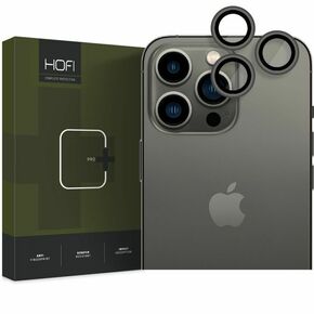 Zaščitno kaljeno steklo za kamero iPhone 14 PRO / 14 PRO MAX Hofi Camring Pro+ Black