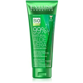 Eveline Cosmetics 99% Natural Aloe Vera vlažilni gel za obraz in telo 250 ml