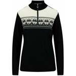 Dale of Norway Liberg Womens Sweater Black/Offwhite/Schiefer L Skakalec