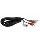 GEMBIRD CCA-2R2R-7.5M RCA stereo avdio kabel 7,5m