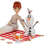 Disney Anna in Olaf jesenski piknik