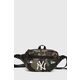 Torbica za okoli pasu New Era zelena barva, NEW YORK YANKEES - zelena. Pasna torbica iz kolekcije New Era. Model izdelan iz tekstilnega materiala. Lahek in udoben model, idealen za vsakodnevno nošenje.
