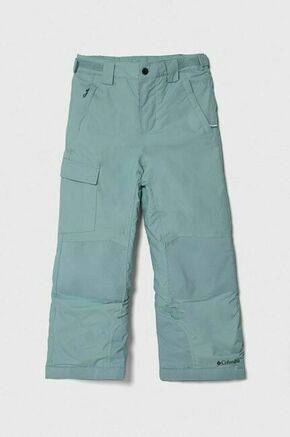 Otroške hlače Columbia mornarsko modra barva - turkizna. Otroški hlače iz kolekcije Columbia. Model izdelan iz enobarvne tkanine.