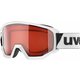 Očala Uvex Athletic Lgl bela barva - bela. Očala iz kolekcije Uvex. Model zagotavlja visoko stopnjo zaščite pred soncem.