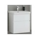 KOLPA-SAN omarica z umivalnikom OXANA OUO 105 507210 bele barve