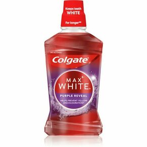 Colgate Max White Purple Reveal ustna voda z belilnim učinkom 500 ml
