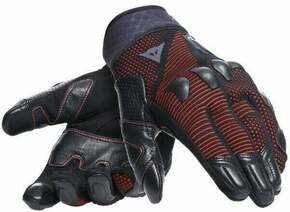 Dainese Unruly Ergo-Tek Gloves Black/Fluo Red L Motoristične rokavice
