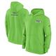 Seattle Seahawks Nike Club Sideline Fleece Pullover pulover s kapuco, velikost L