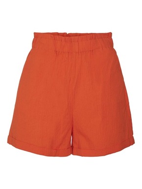 Noisy May Hlače - oranžna. Kratke hlače iz zbirke Noisy May. Model narejen iz tkanina.