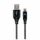CABLEXPERT Kabel USB-A na USB-C 2m Premium črn