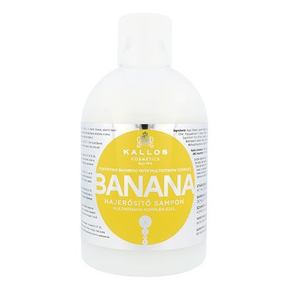 Kallos Cosmetics Banana vlažilni šampon za suhe lase 1000 ml za ženske