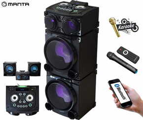 Manta SPK5520 prenosni karaoke zvočnik