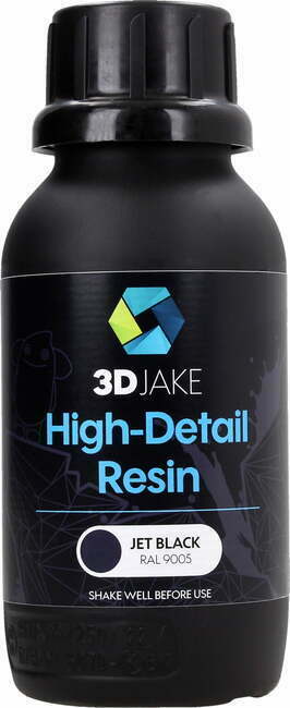 3DJAKE Resin 8K High-Detail črna - 500 g