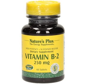 Nature's Plus Vitamin B-2 - 60 tabl.
